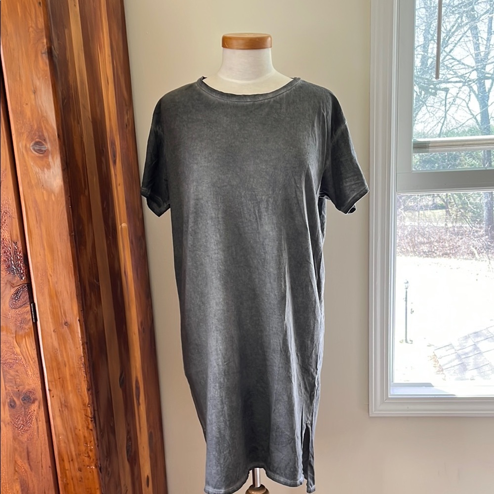 NSF Gray Cotton T-Shirt Dress Small SOLD OUT on-line